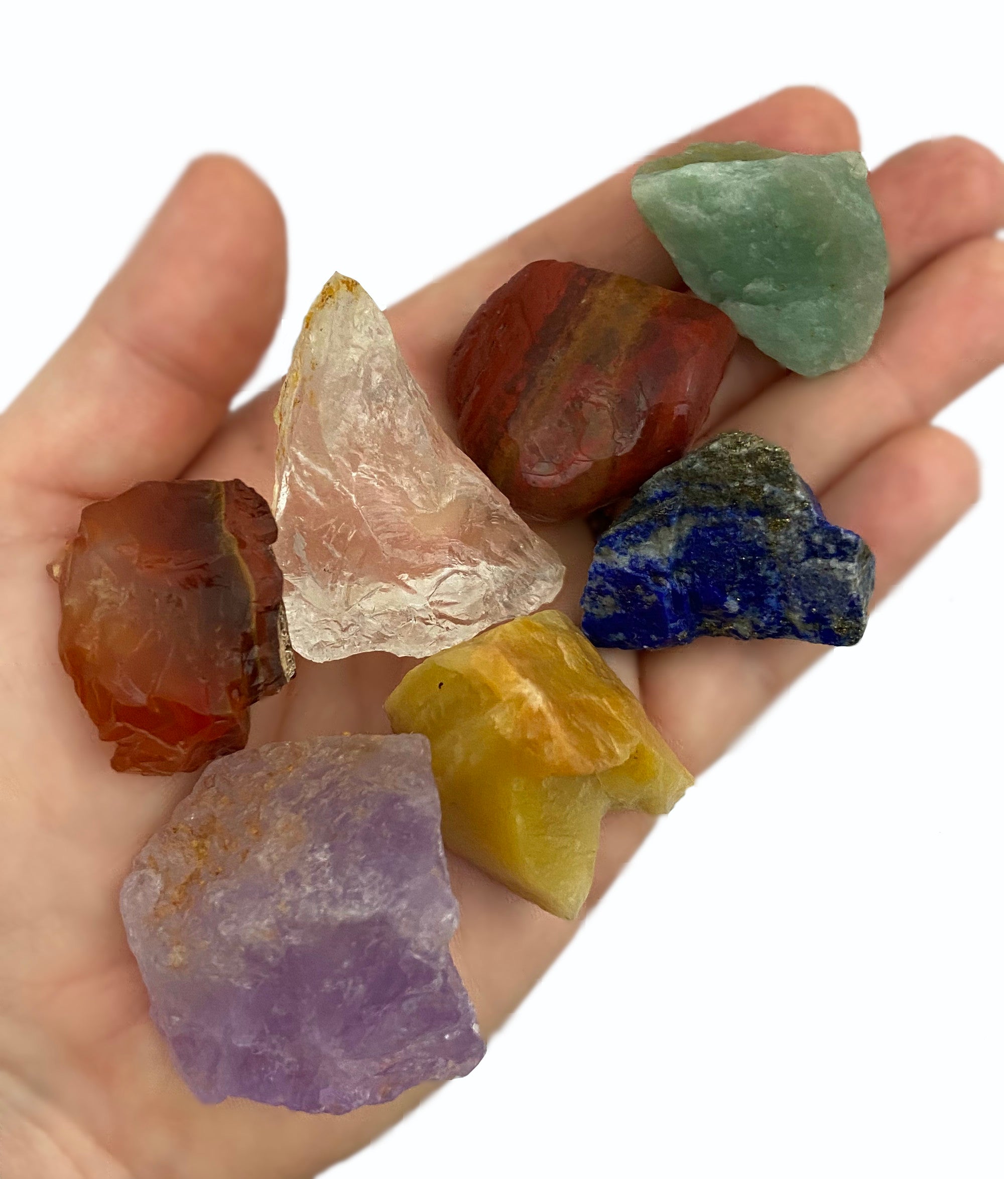 7 CHAKRA Crystals Set – Raw Natural Healing Crystals Collection Rough  Gemstones - La Paz County Sheriff's Office Dedicated to Service